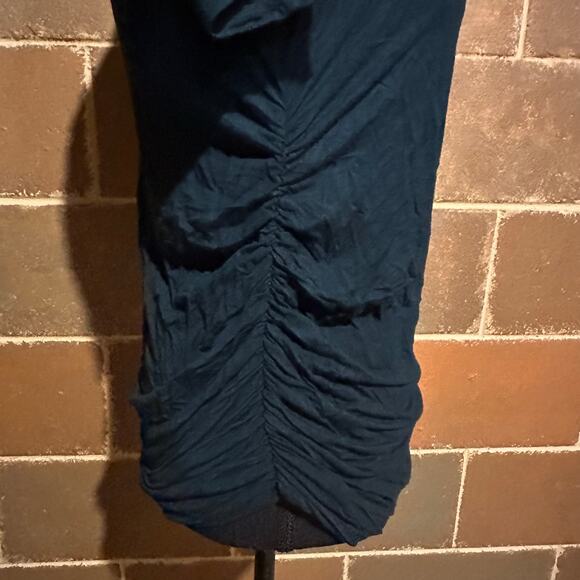 Pink Blush Ruched Maternity Short Sleeve T-Shirt Top Women's S Small - Picture 5 of 8